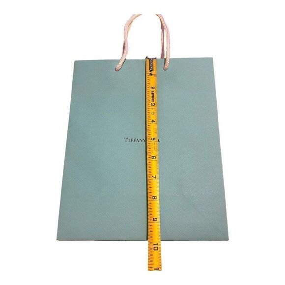 Authentic Empty Tiffany & Co. Shopping Bag 8”x9.75”x4” Gift Bag Present Wrapping - Picture 5 of 6